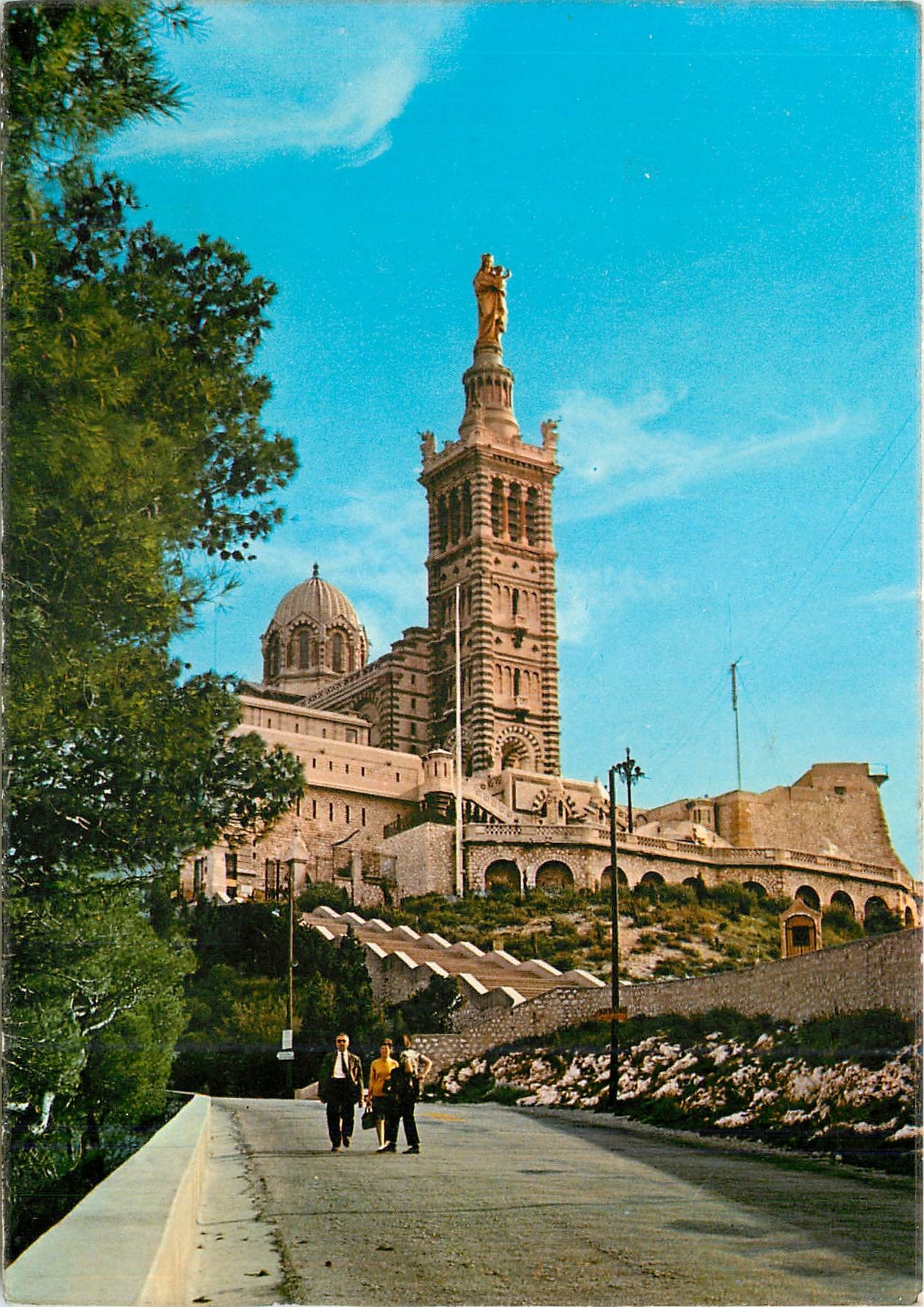 CPM Marseille Basilique de ND de la Garde 