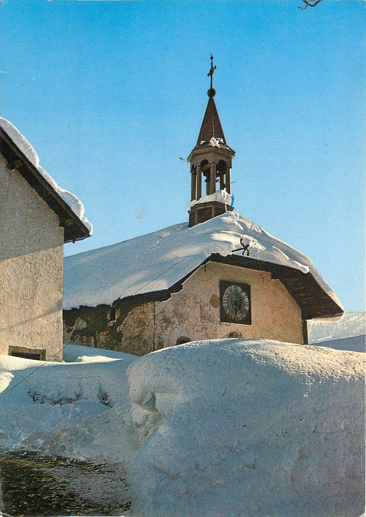 CPM Megeve Capitale du Ski Haute Savoie La Chapelle du Maz