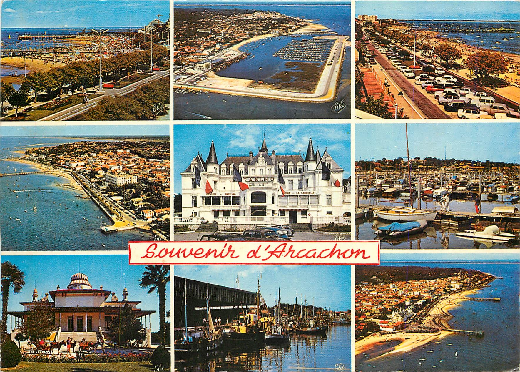 CPM Souvenir d'Arcachon 