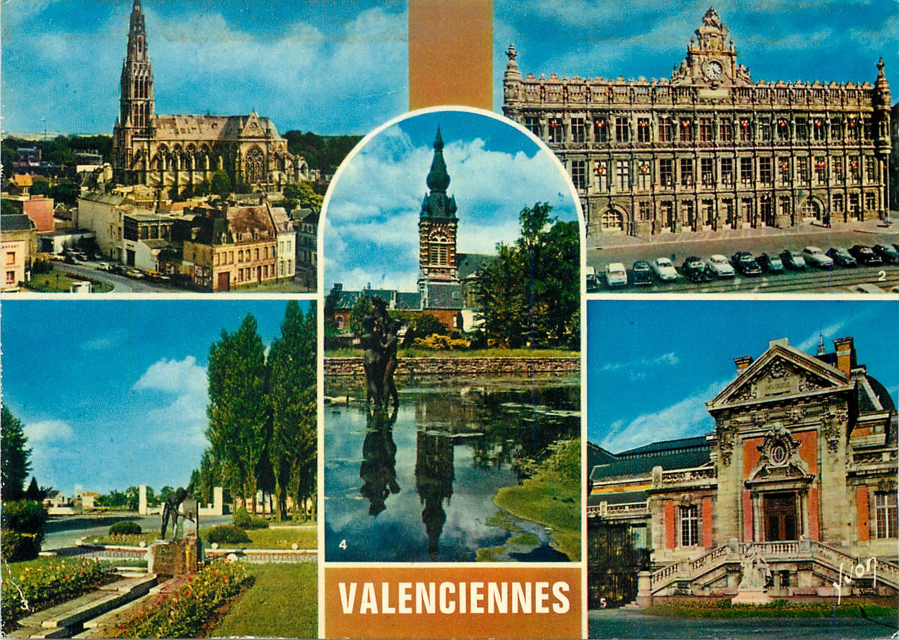 CPM Valenciennes (Nord) Basilique Hotel
