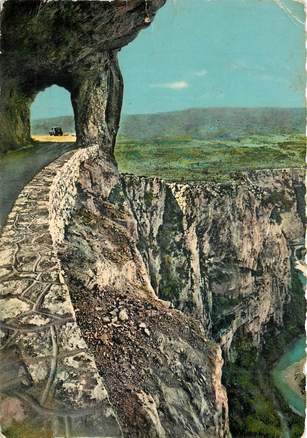 CPM Le Grand Canon du Verdon les Tunnels du Fayet