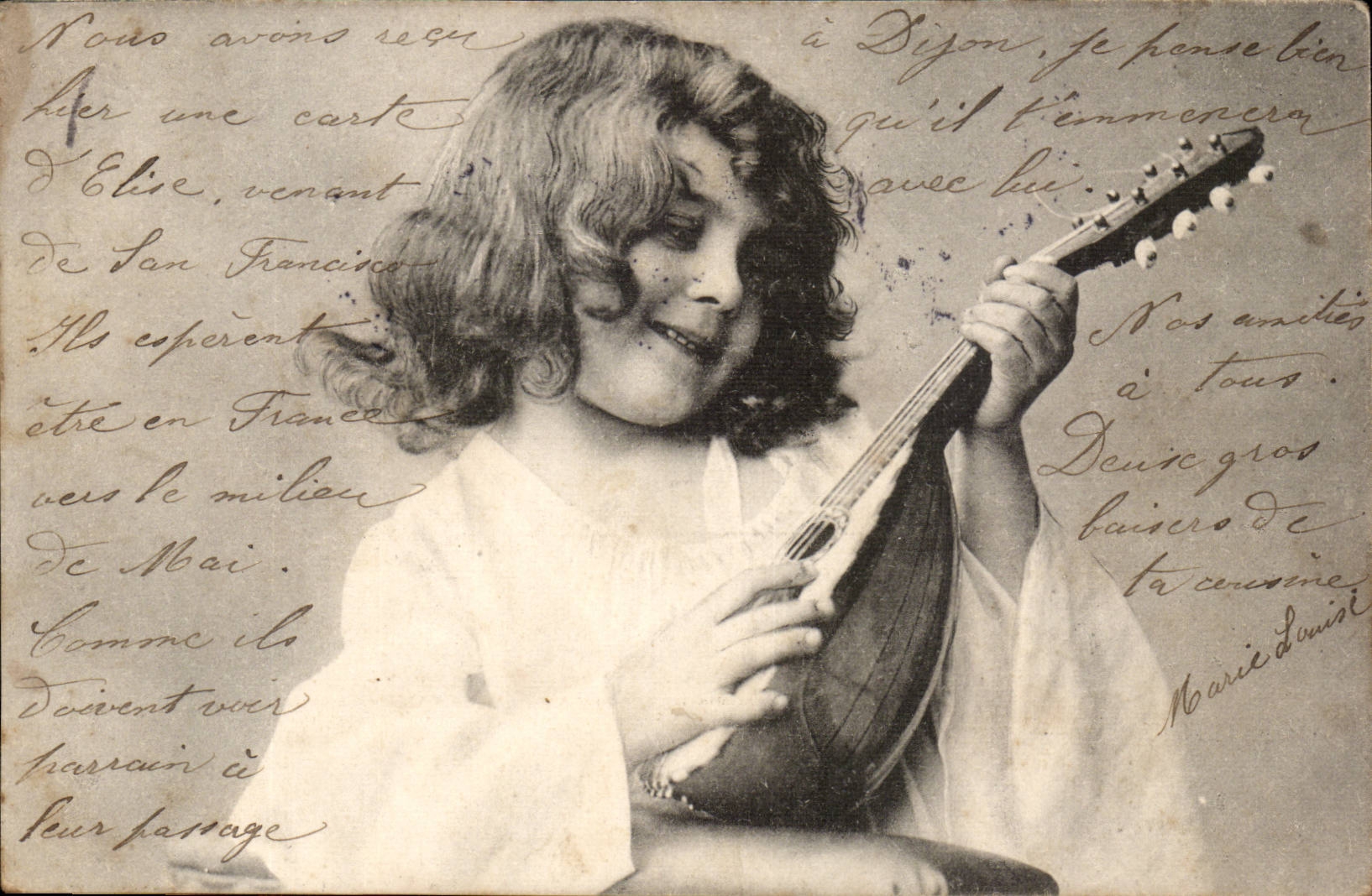 CPA Fantasy Child and mandoline