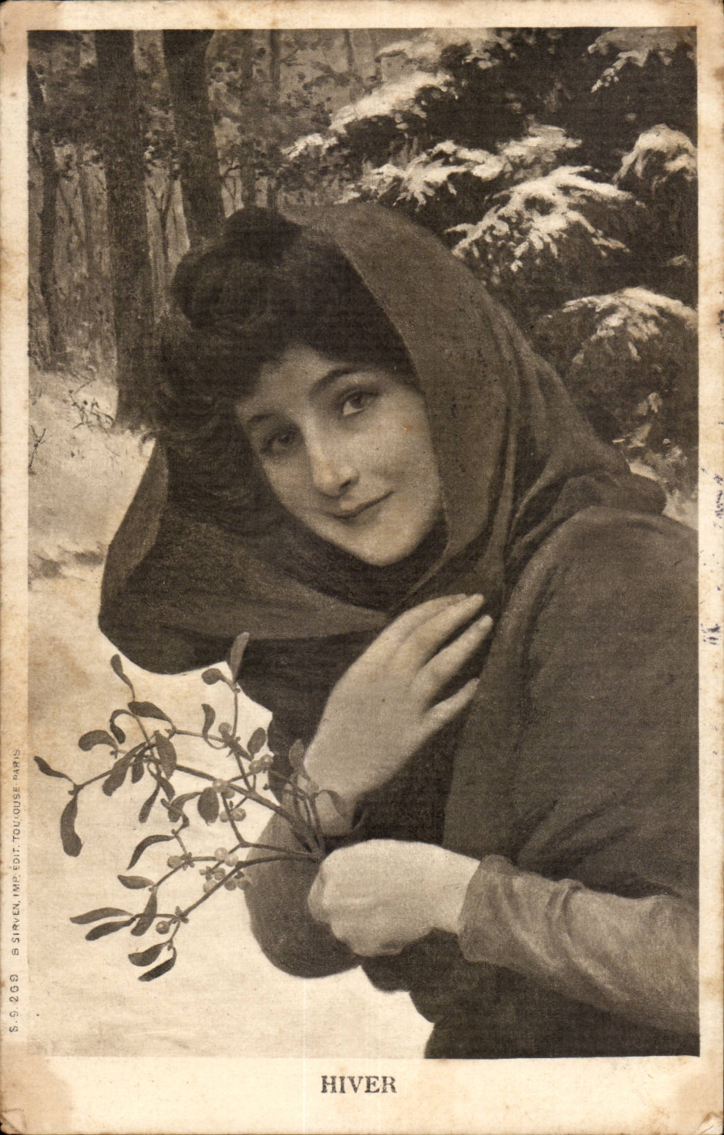 CPA Fantasy Woman Winter