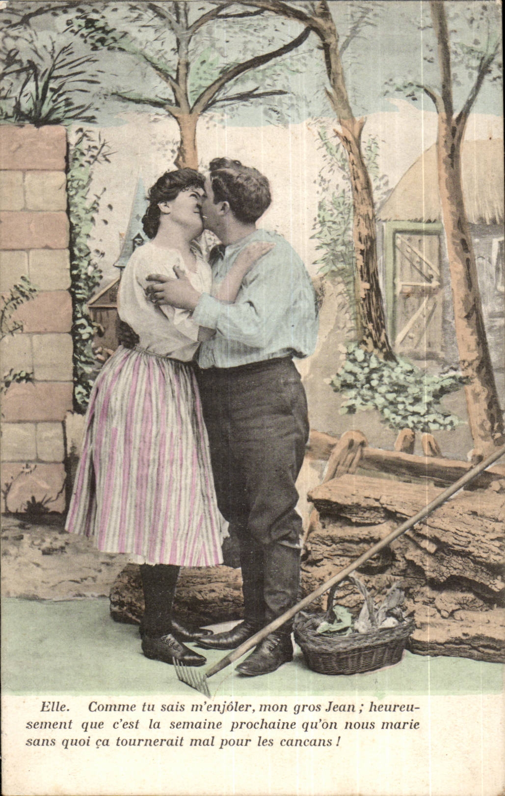 CPA Fantasy Woman and gardener