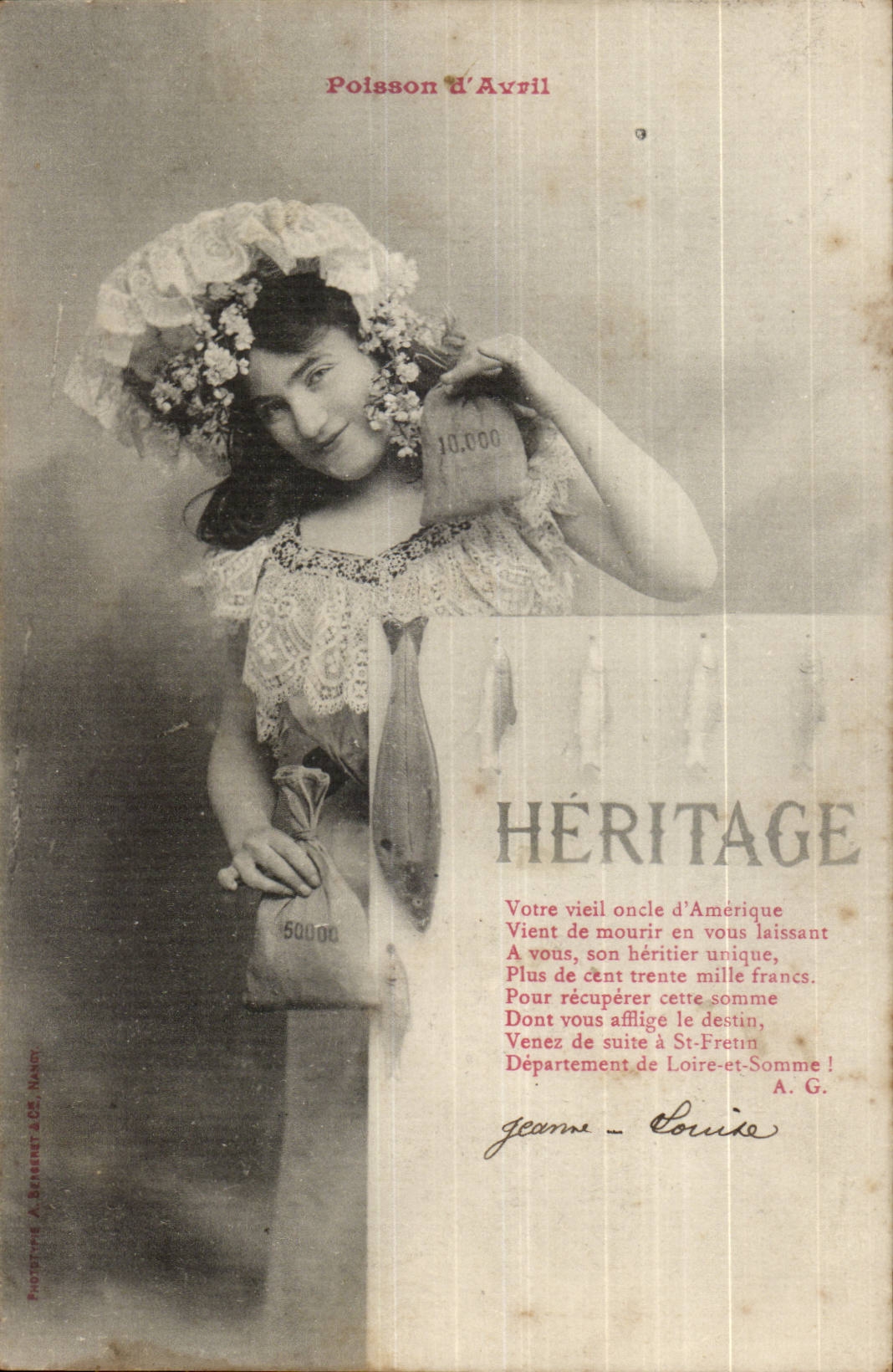 CPA Poisson Fantasy of Heritage April