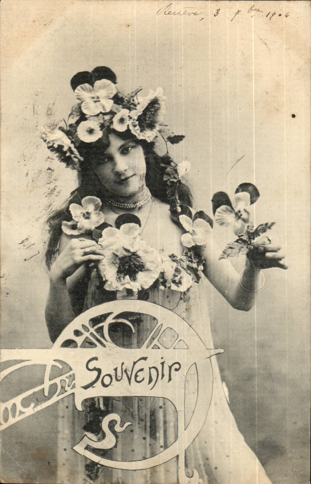 CPA Fantasy Woman Souvenir