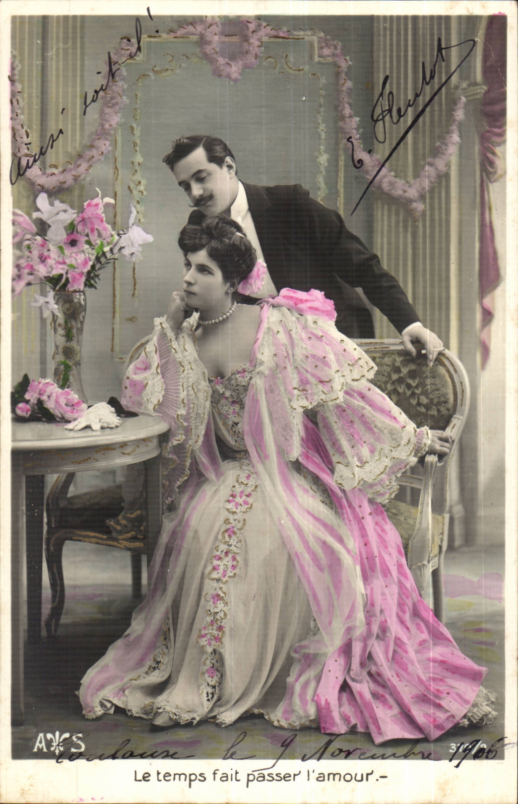 CPA Fantasy Woman the love makes pass the love