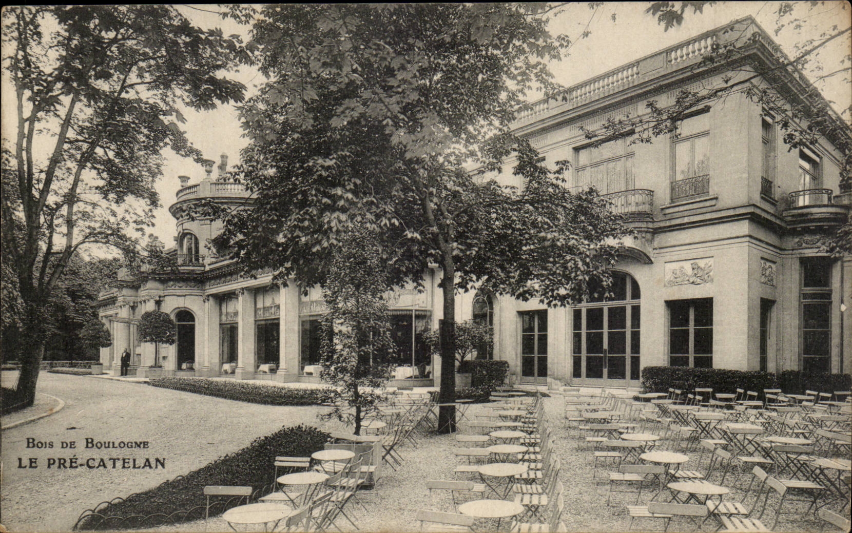 Bois de Boulogne CPA das vor katalanisch