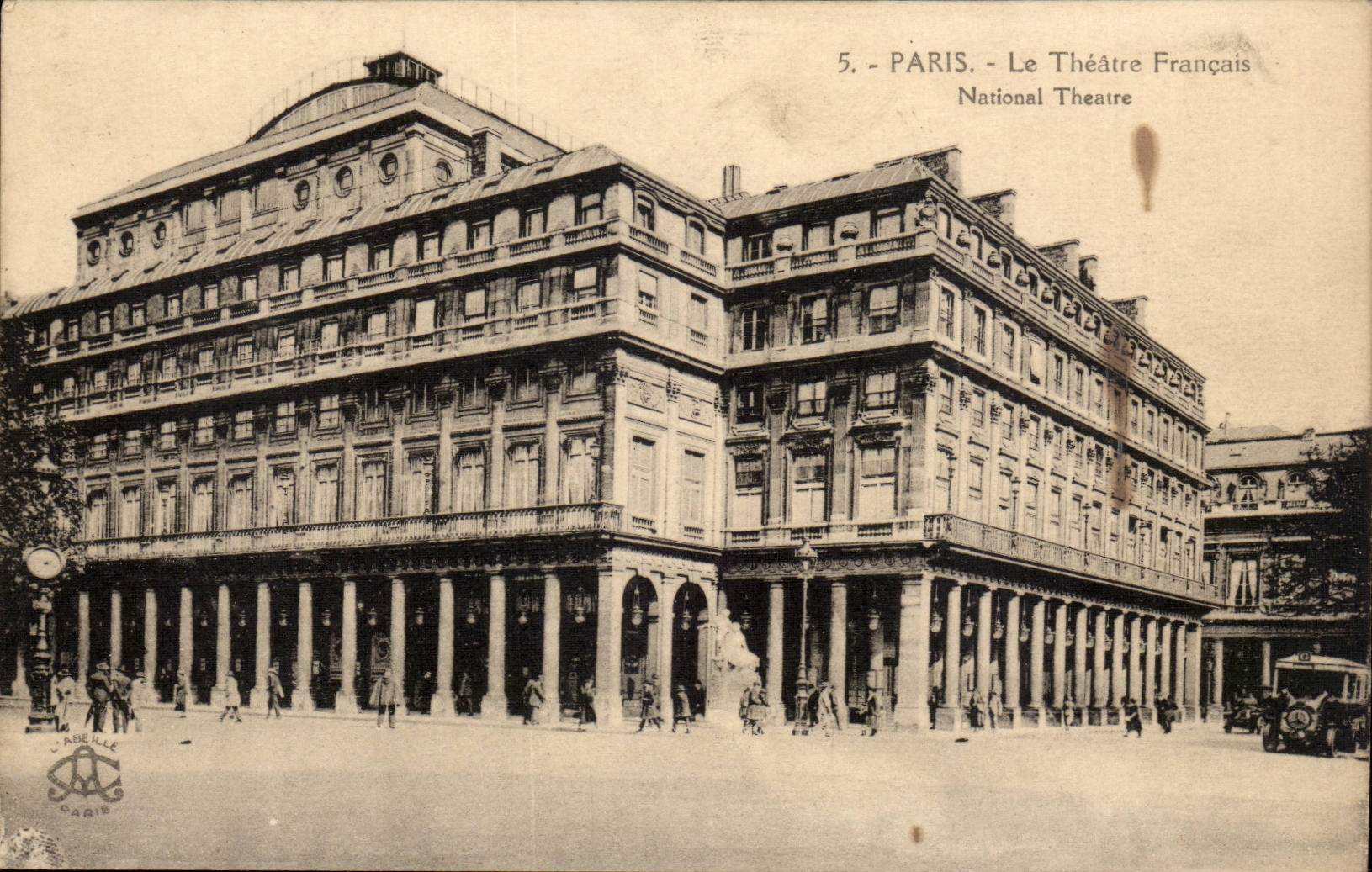 Paris CPA das franzosische Theater
