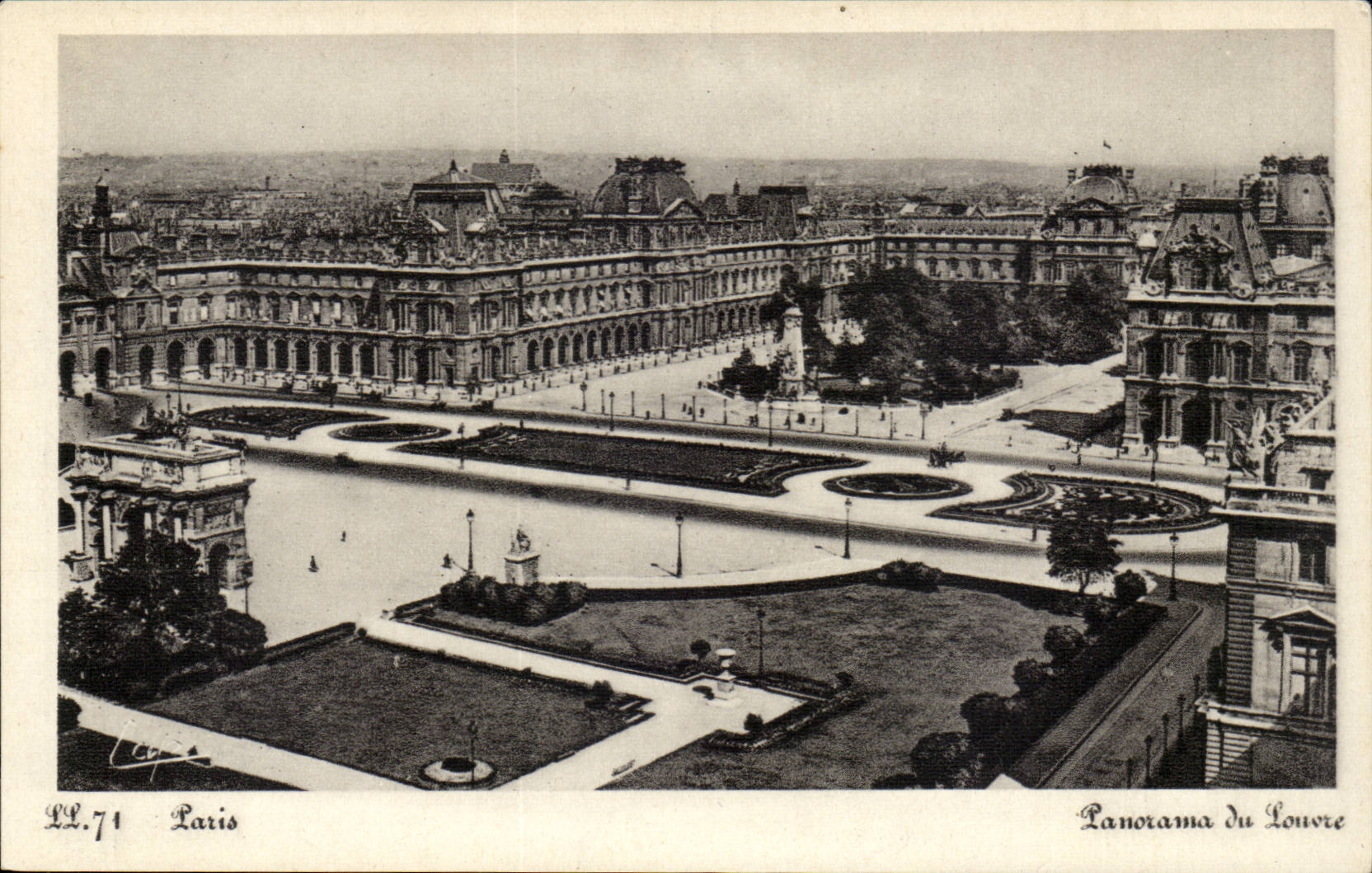Panorama Paris-CPA des Luftschlitzes