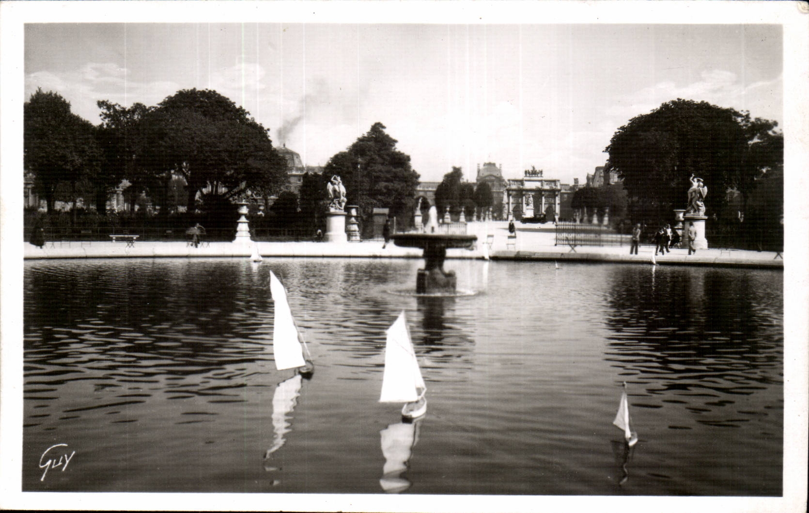 Bassin Paris-CPA von Tileries