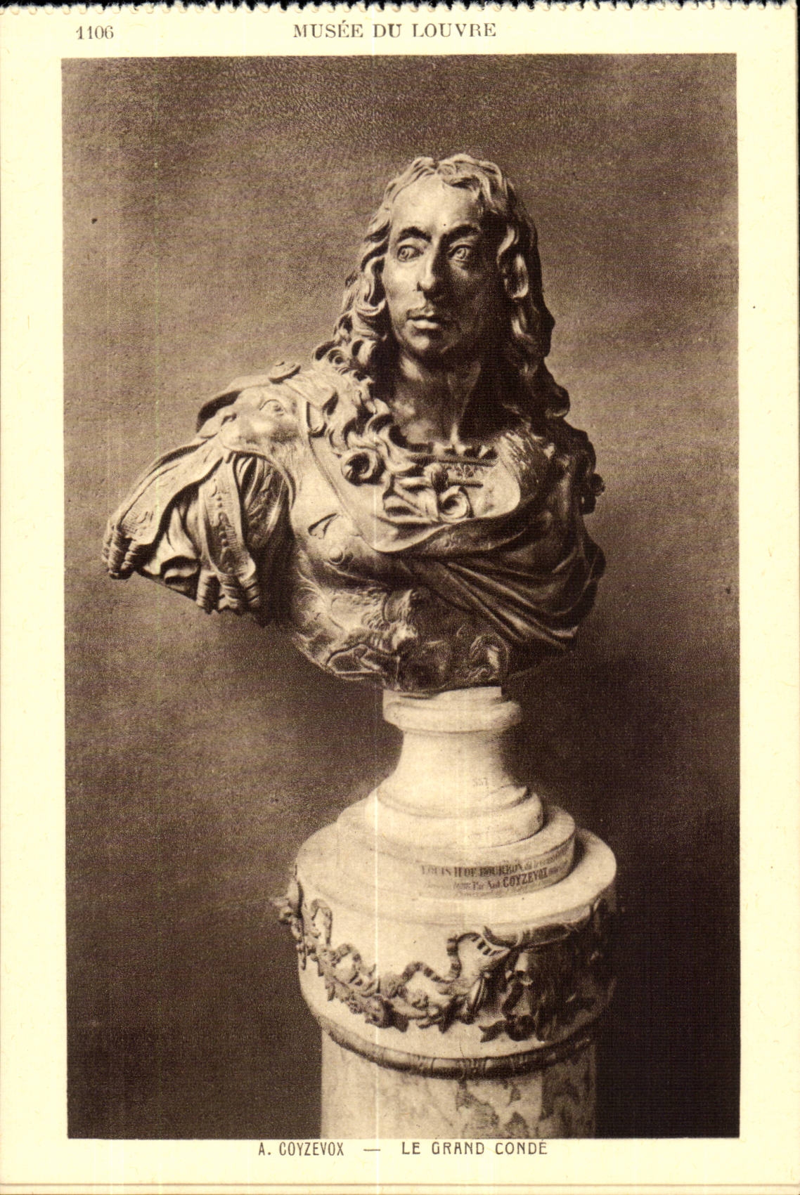 Museum of the Louvre CPA has Coyzevox the large Cop