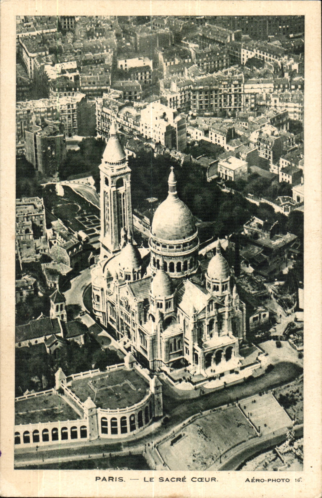 Paris CPA the Sacring Heart