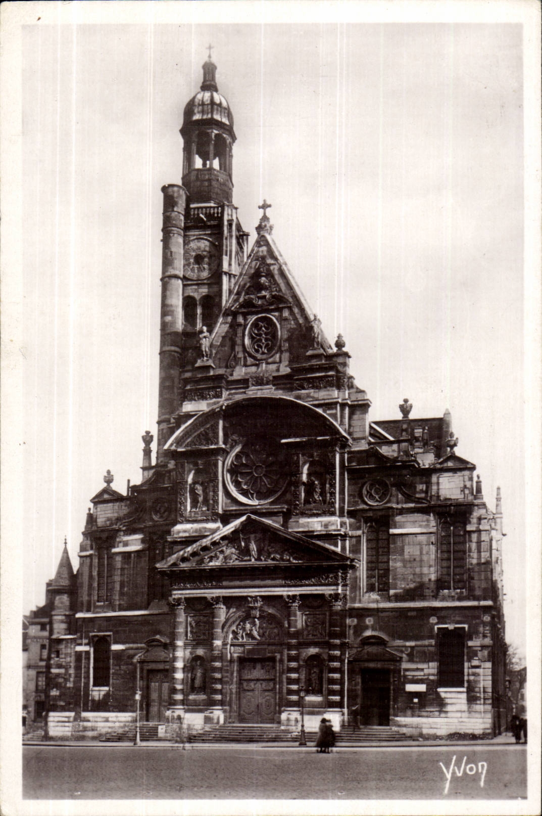 Kirche St Etienne Paris-CPA der Einfassung