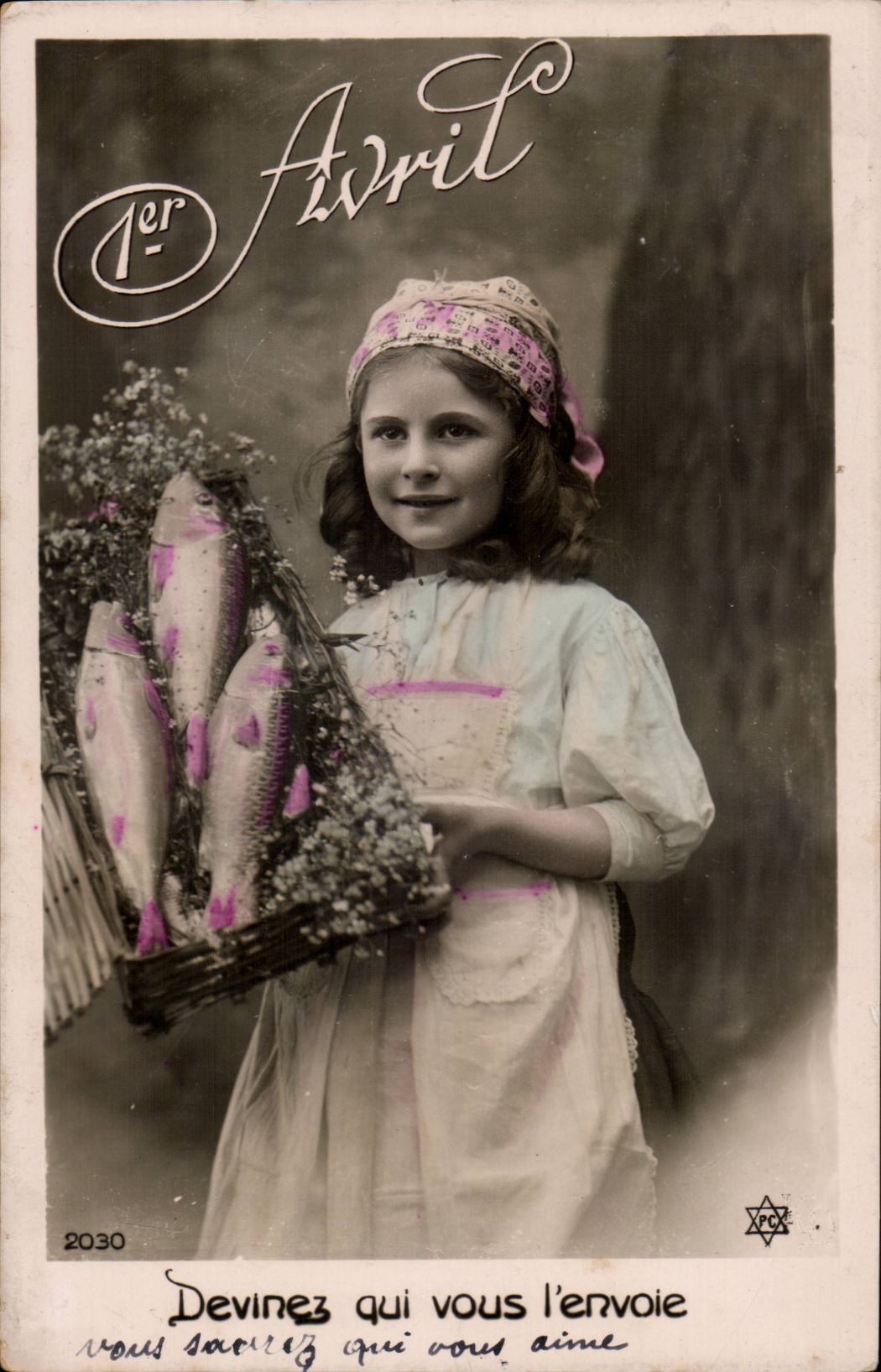 Fantasy - child - girl - fish -! er April - Guesses which sends it to you - Suzanne Lehman - CPA