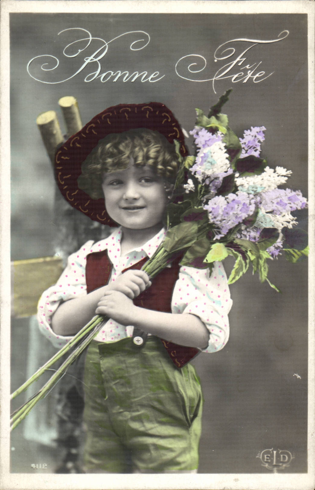 Fantasy - child - girl - Good Festival - Andre Chambon - CPA