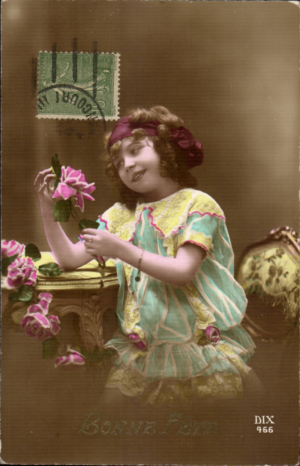 Fantasy - child - girl - Suzanne Lehman - pink - CPA