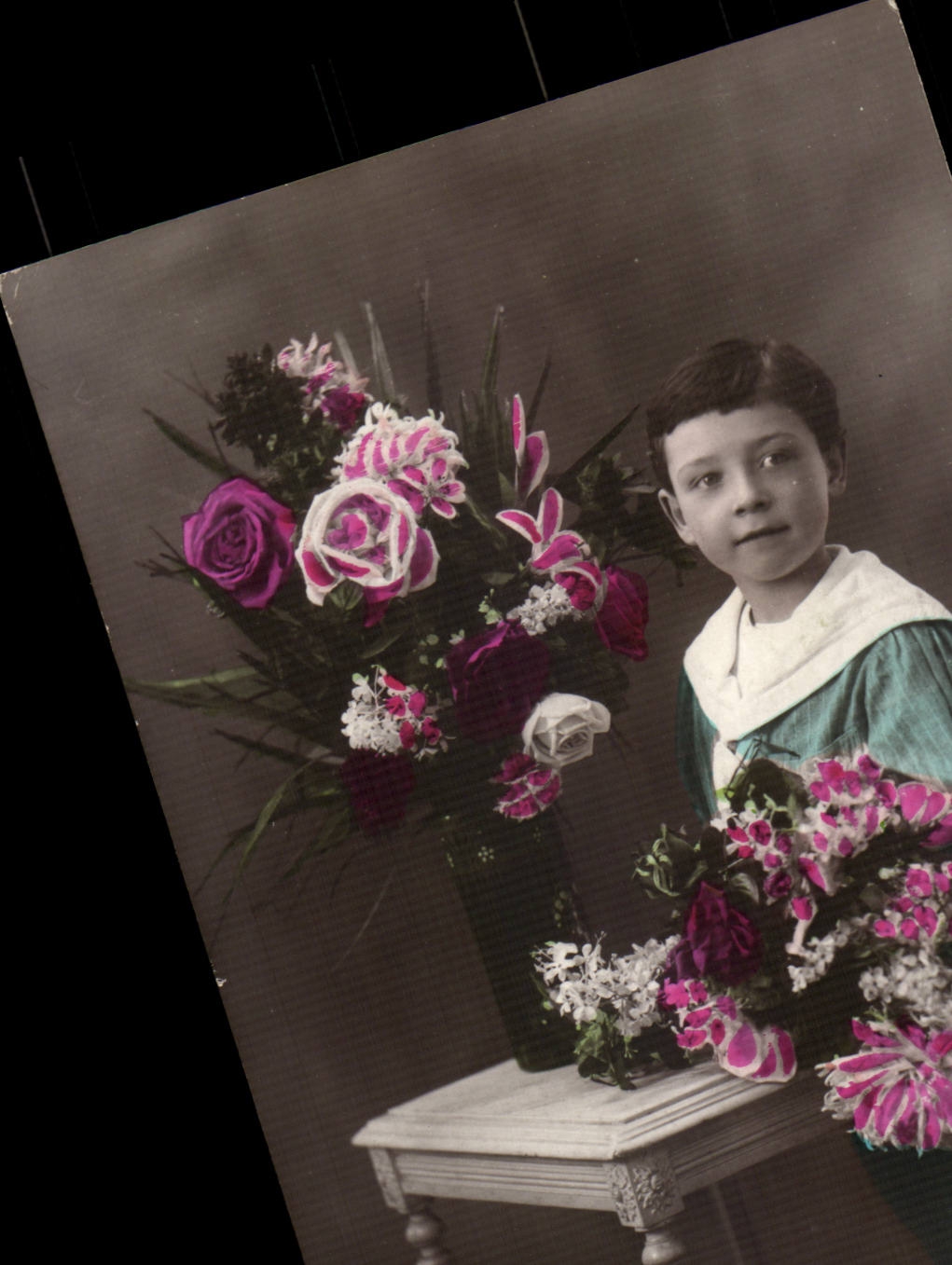 Fantasy - child - boy - Good Festival - pink - CPA