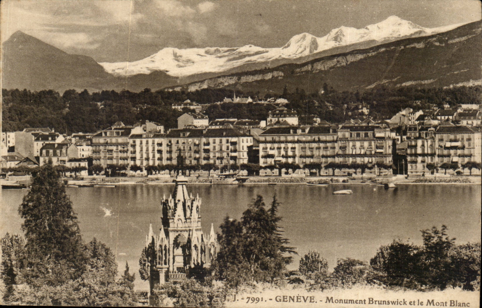 Switzerland - Schweiz - Geneva - Geneva - Brunswick Monument - CPA