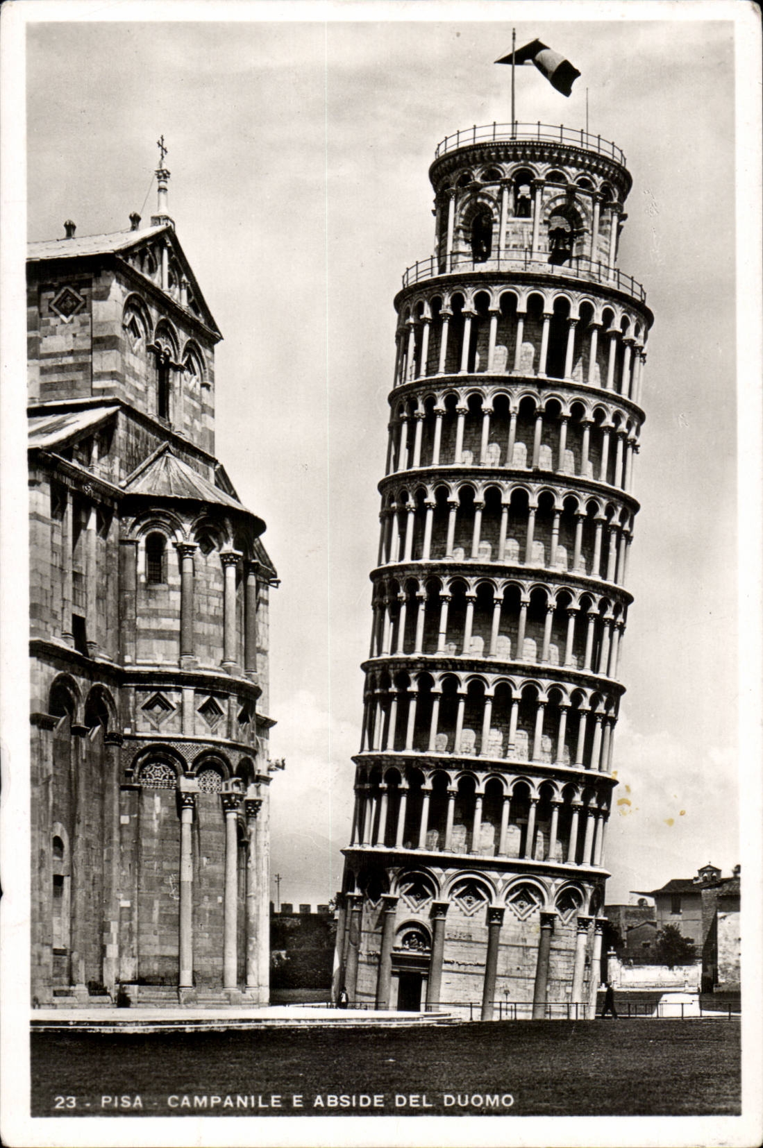 Italy - Italia - Italy - Rammed - Pisa - Bell-tower and apse LED duomo - CPA