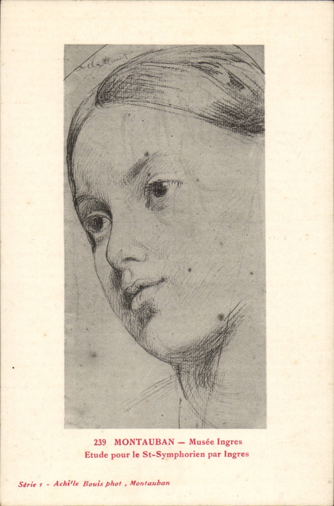 CPA Montauban Ingres Museums-Details fur Str Symphorien durch Ingres