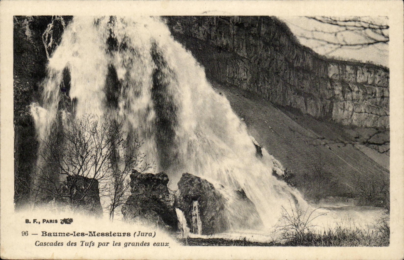Balsam Sirs - Cascades of the Tuffs by large water - CPA