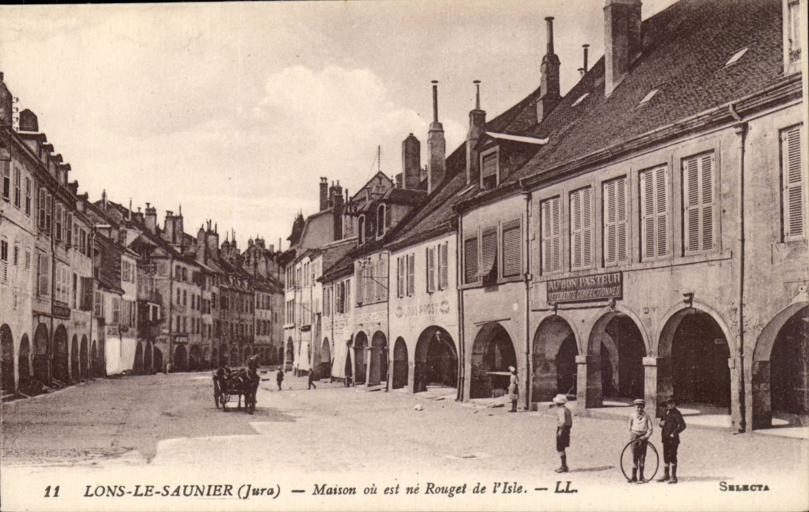 Lons the Salt maker - House or is Mullet of Isle - Children - toy - CPA