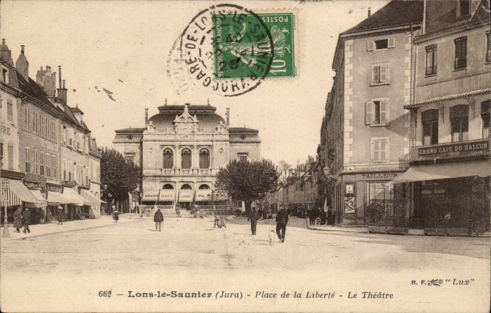 Lons the Salt maker - Place of Freedom - the Theater - CPA