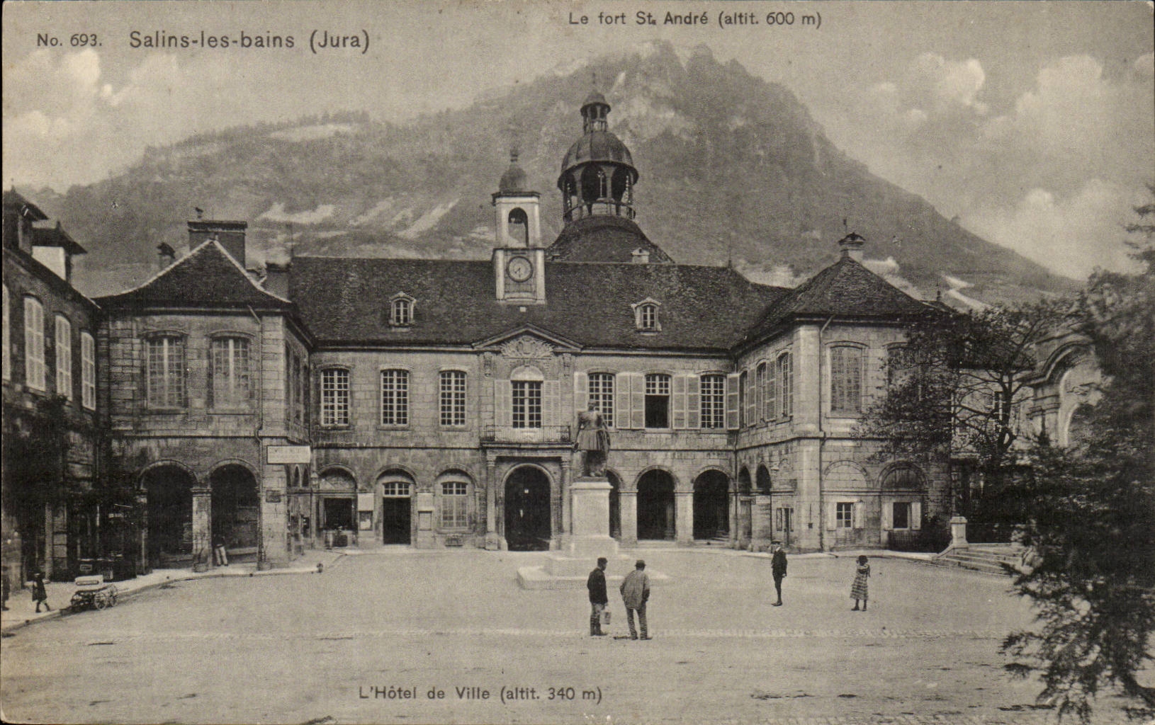 Saline les Bains - Fort St Andre - CPA