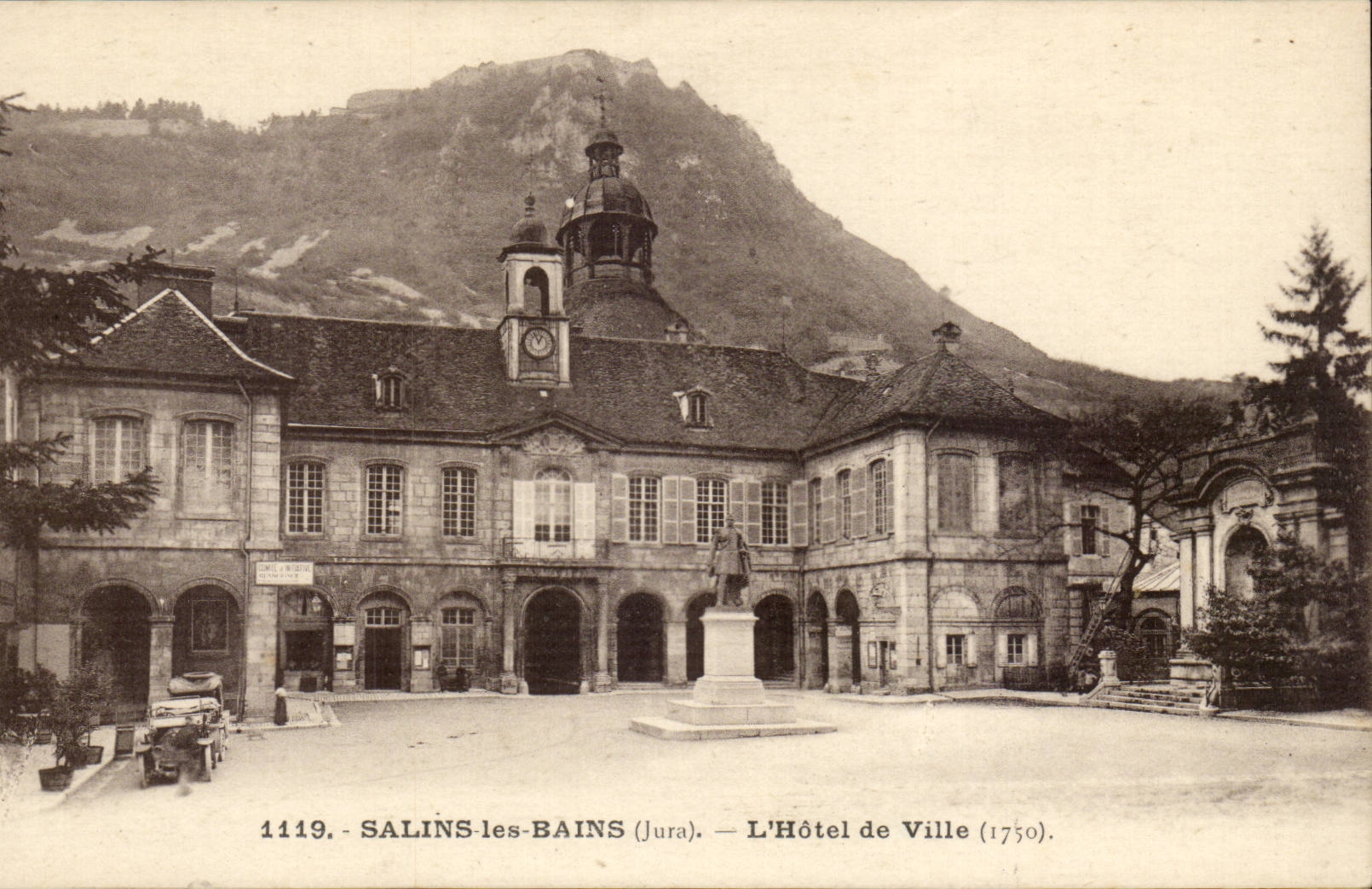 Salziges les Bains - Rathaus CPA