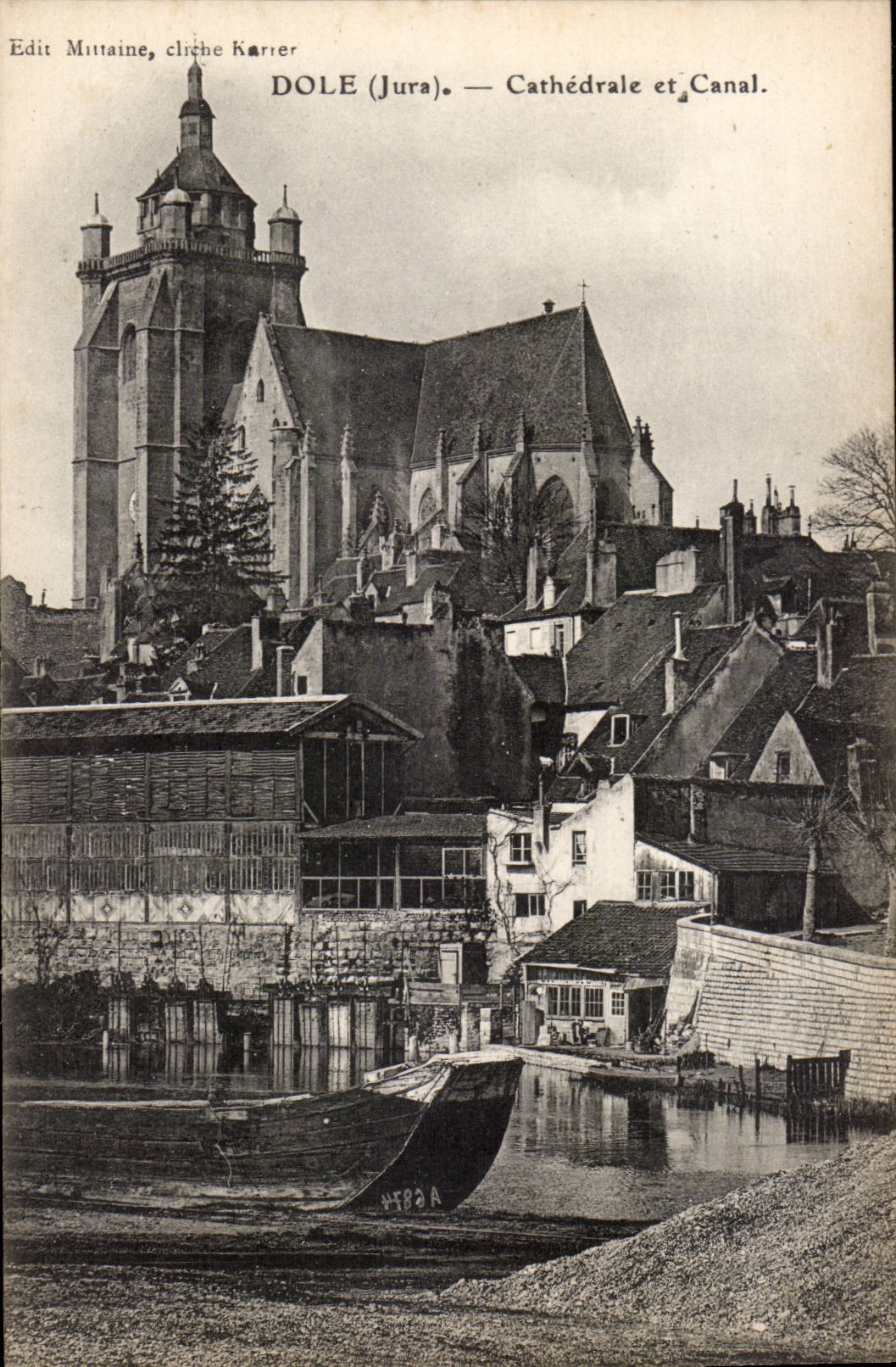 Pare - Cathedral and Canal - CPA