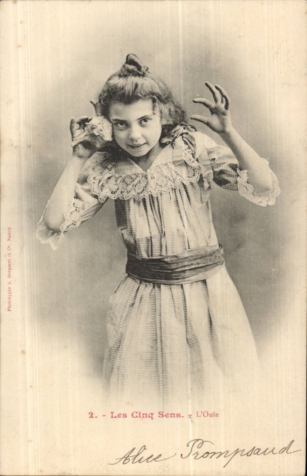 Fantasy - Child - Five Sens - CPA