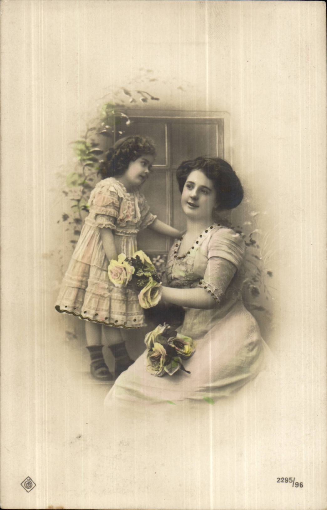 Fantasy - Child - Mother and Child (Hungarian chart Hungary Hungary) CPA