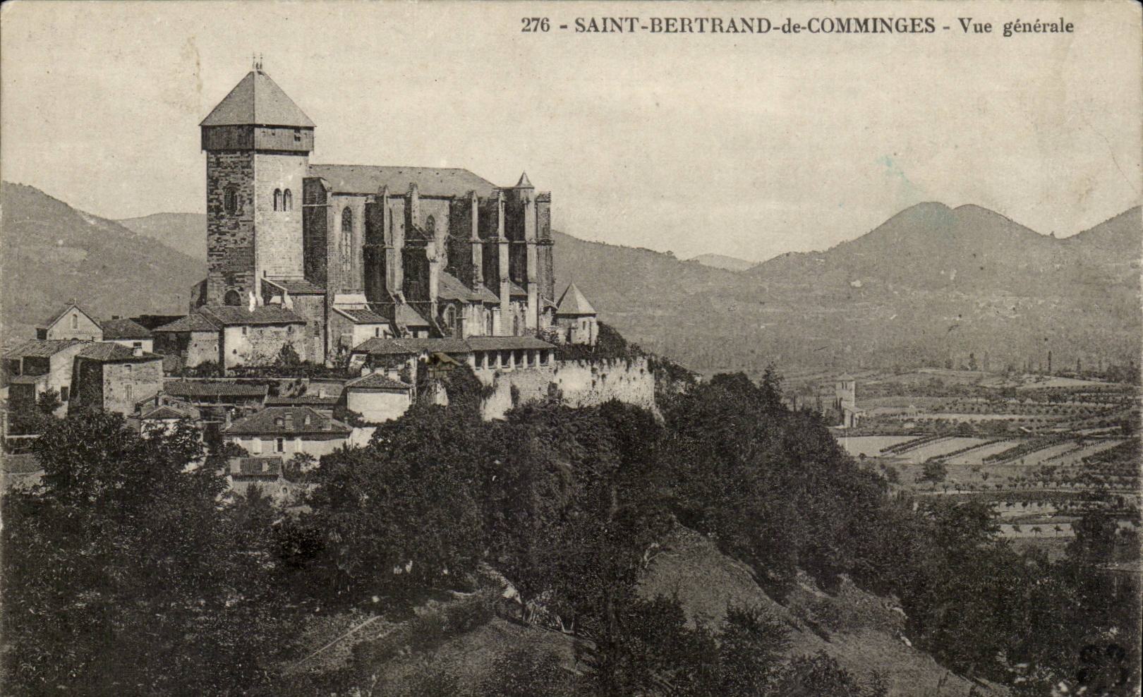 Saint Bernard de Comminges CPa View