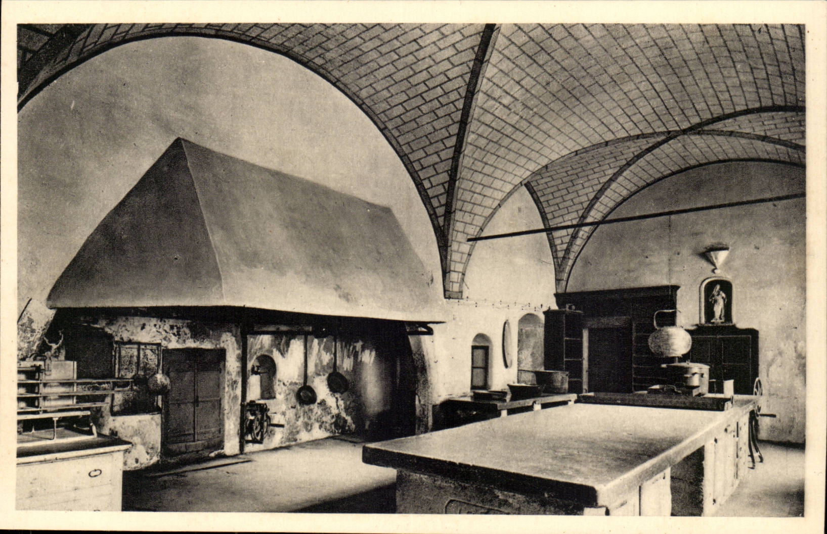 Kloster - grosses Chartreuse - Kuche - CPA -