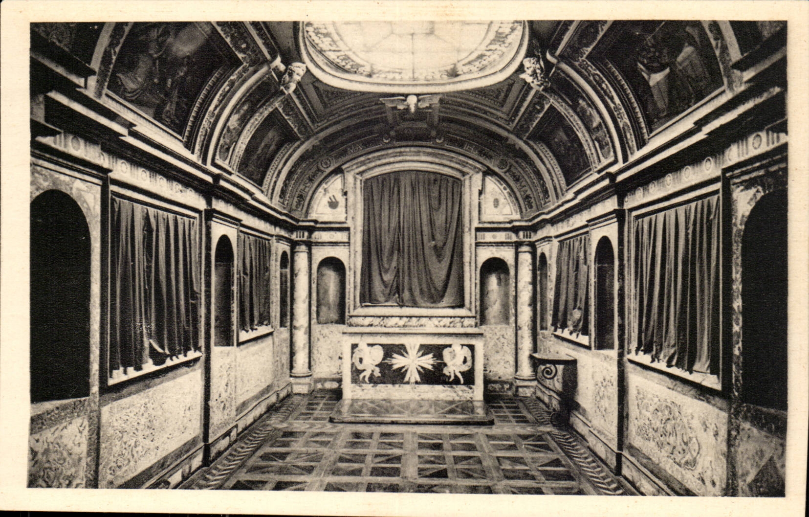 Kloster - grosses Chartreuse - La Chapelle heiliger Louis CPA -