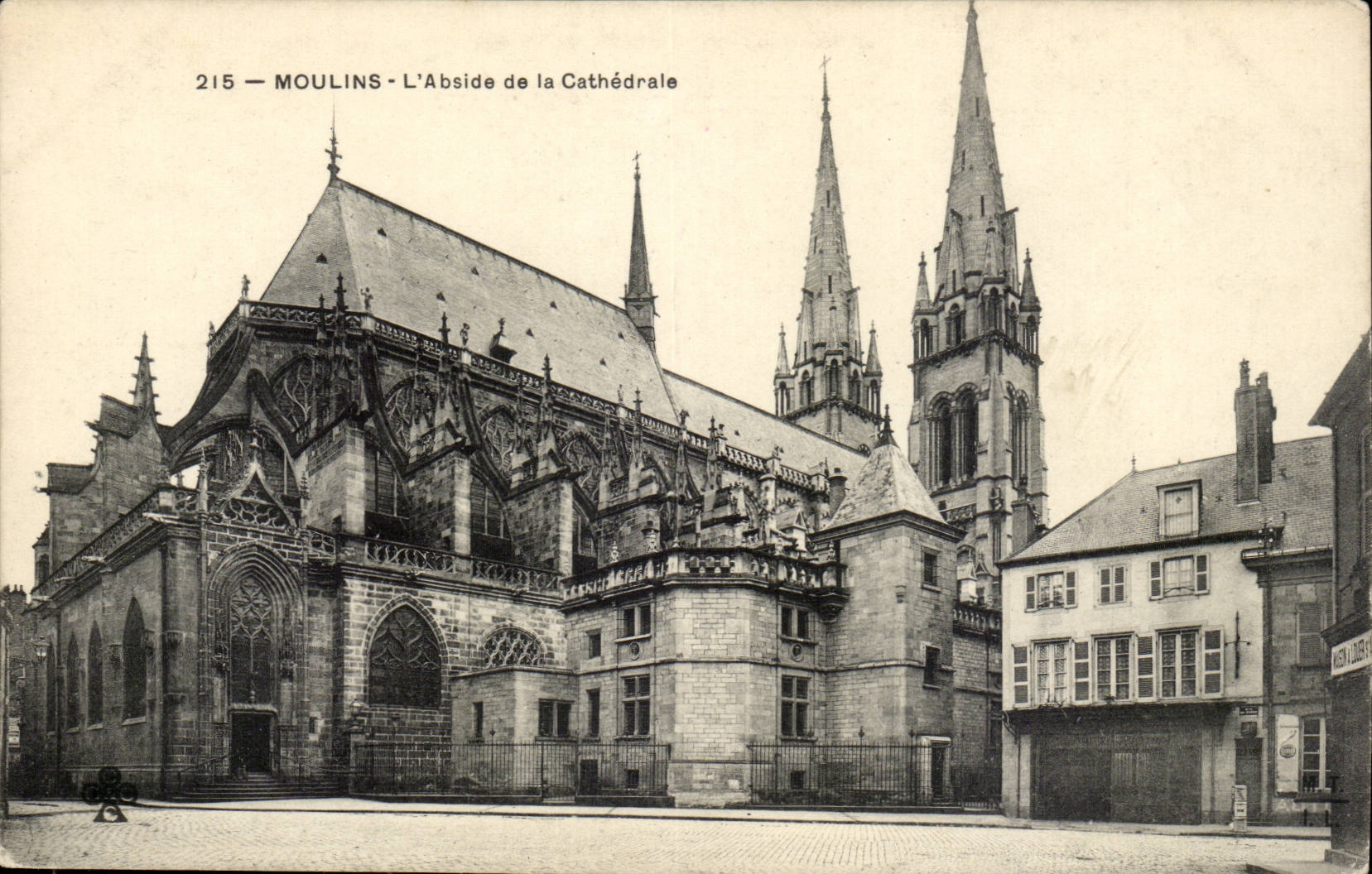 Moulins - the Apse of Cathedral CPA -