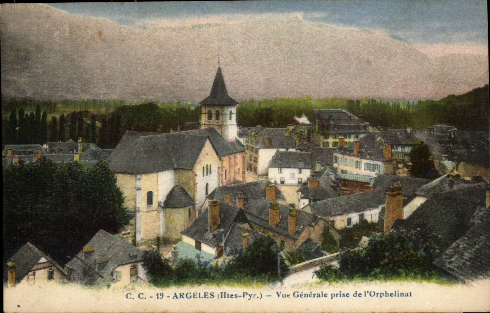 Argeles - View taken Orphanage CPA -