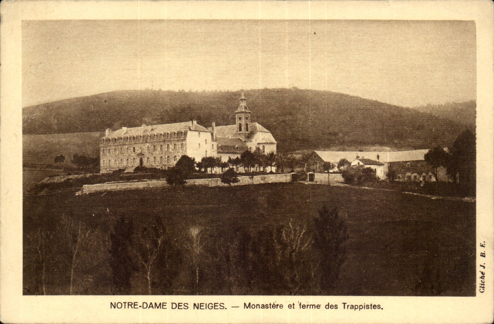 Notre Dame of Snows CPA Monastery and firm of the Trappists