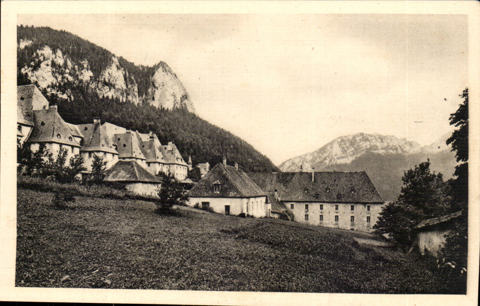 Dauphine CPA Brood large chartreuse Batimens of the old Monastere distilling