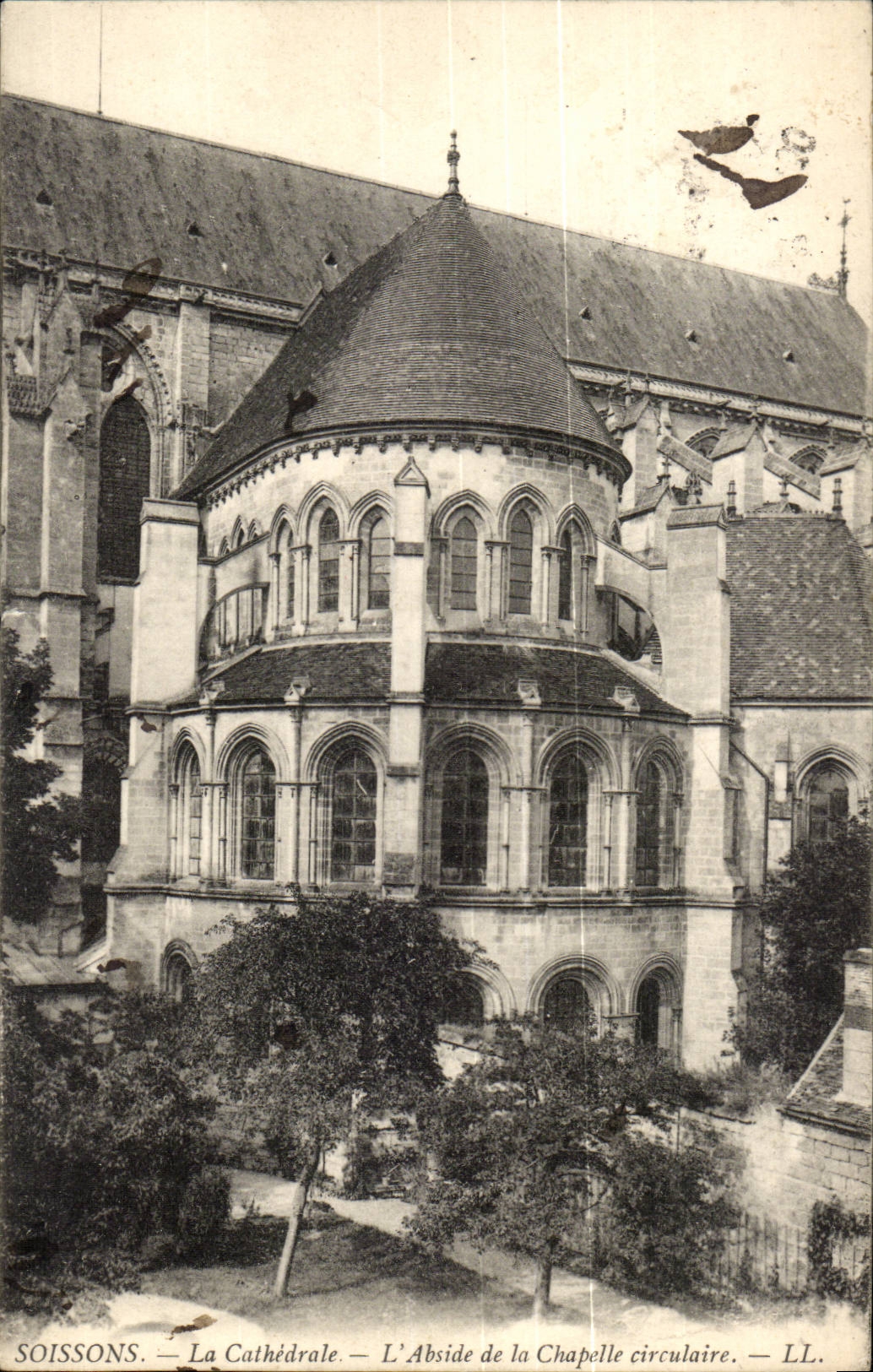 Soissons CPA the apse D ela vault circular