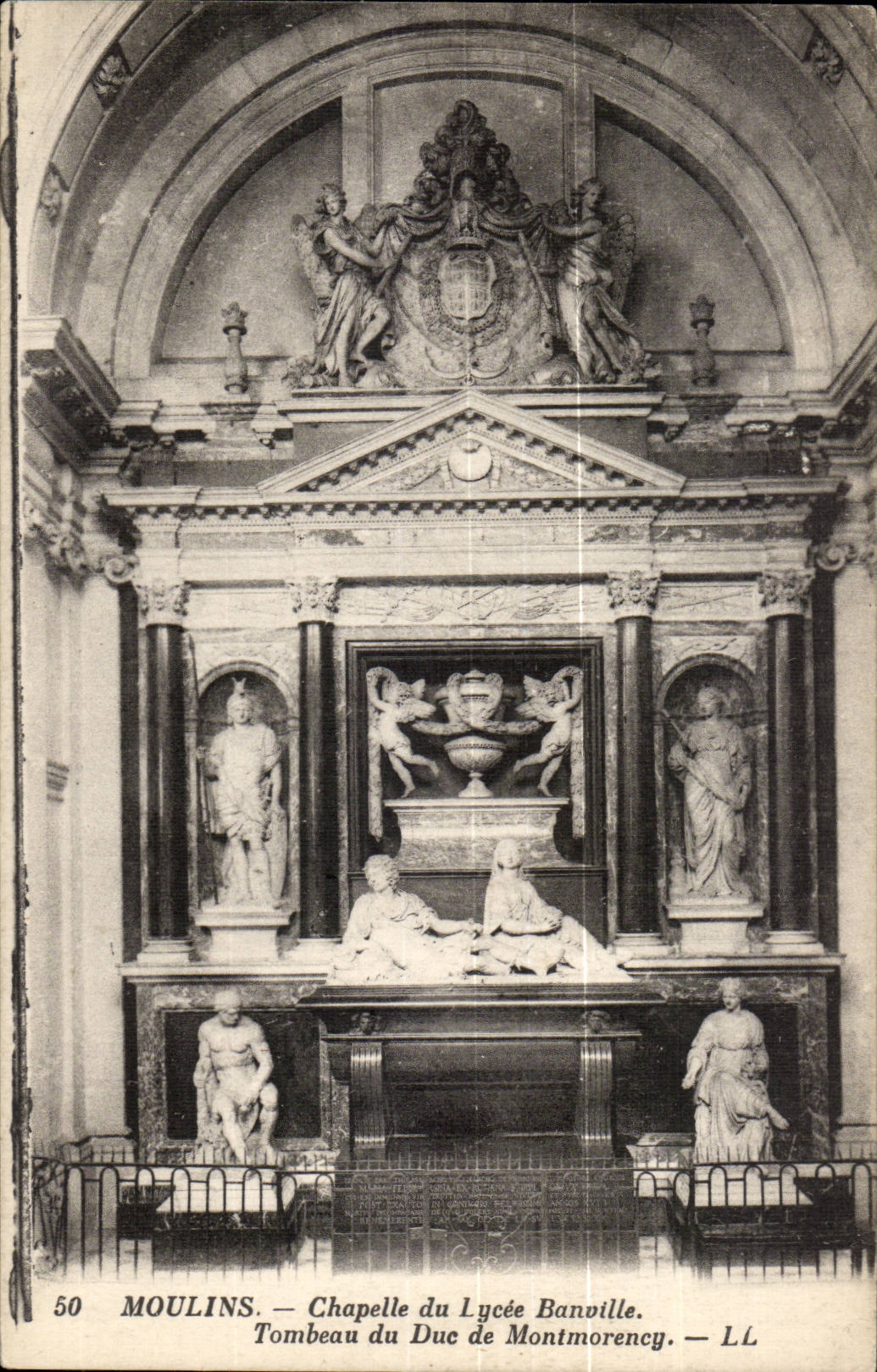 Moulins CPA Vault of the college Banville Tomb of the duke of Montmorency