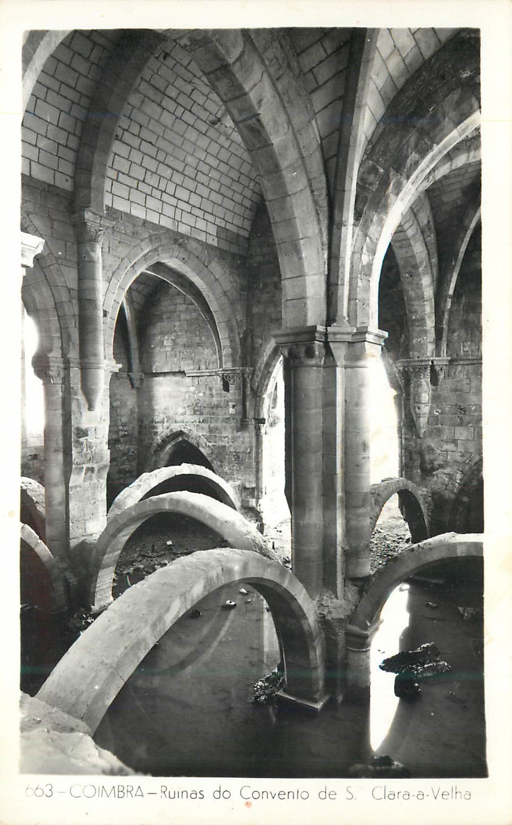 CPM Coimbra Ruinas do Convento de S Clara a Velha