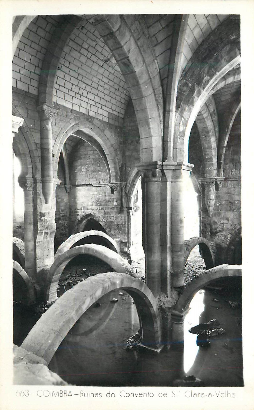 CPM Coimbra Ruinas do Convento de S Clara a Velha