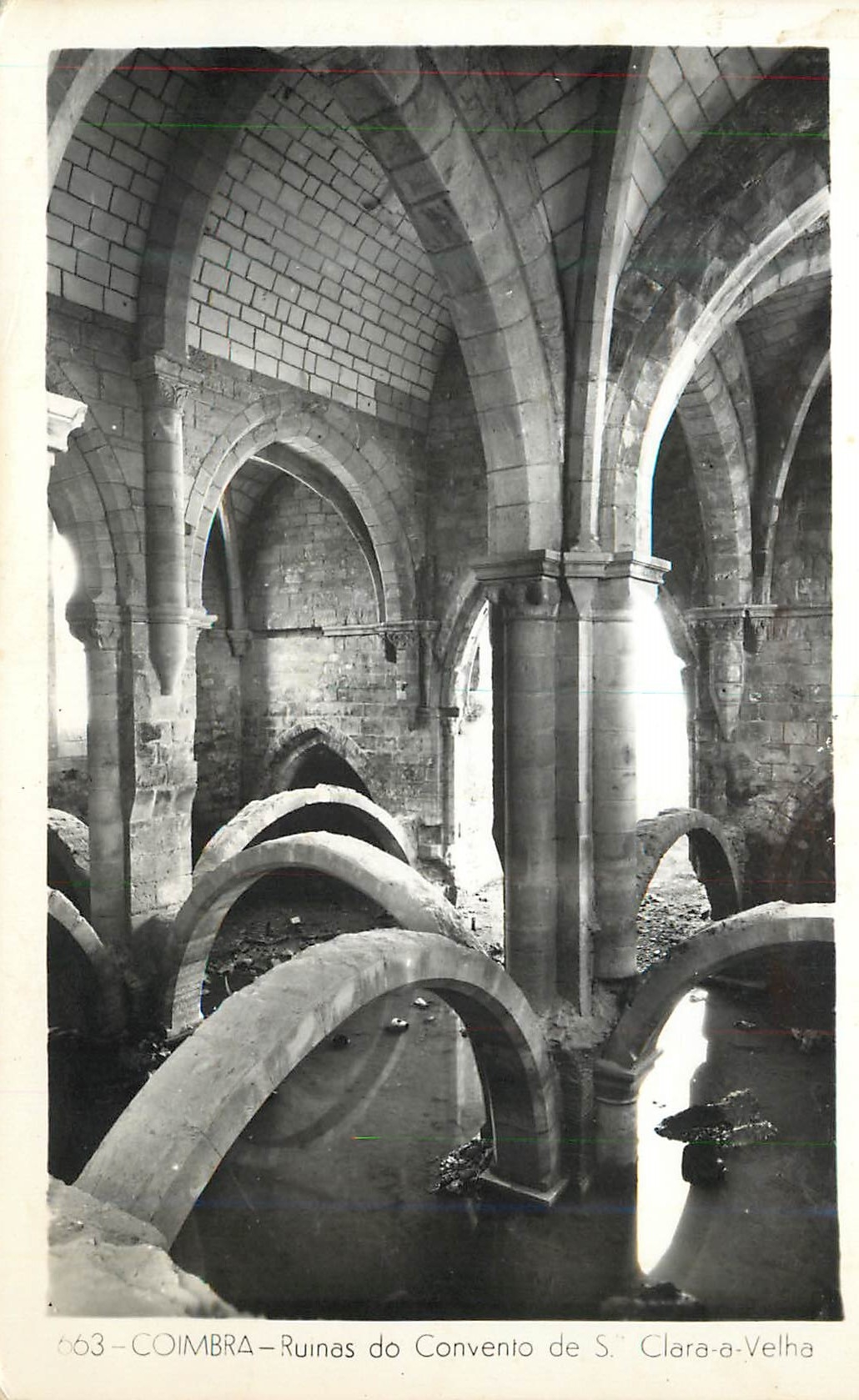 CPM Coimbra Ruinas do Convento de S Clara a Velha