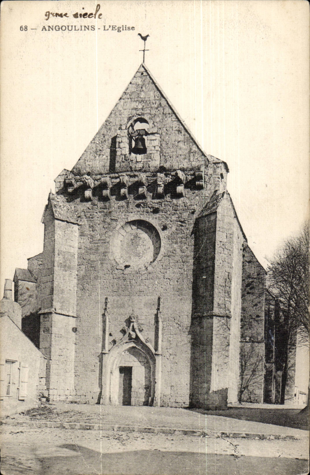 angoulins CPA the church