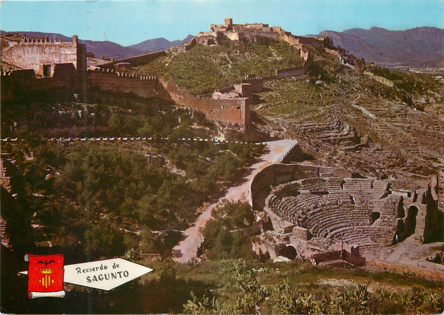 CPM Sagunto Chateau et teatre romain 