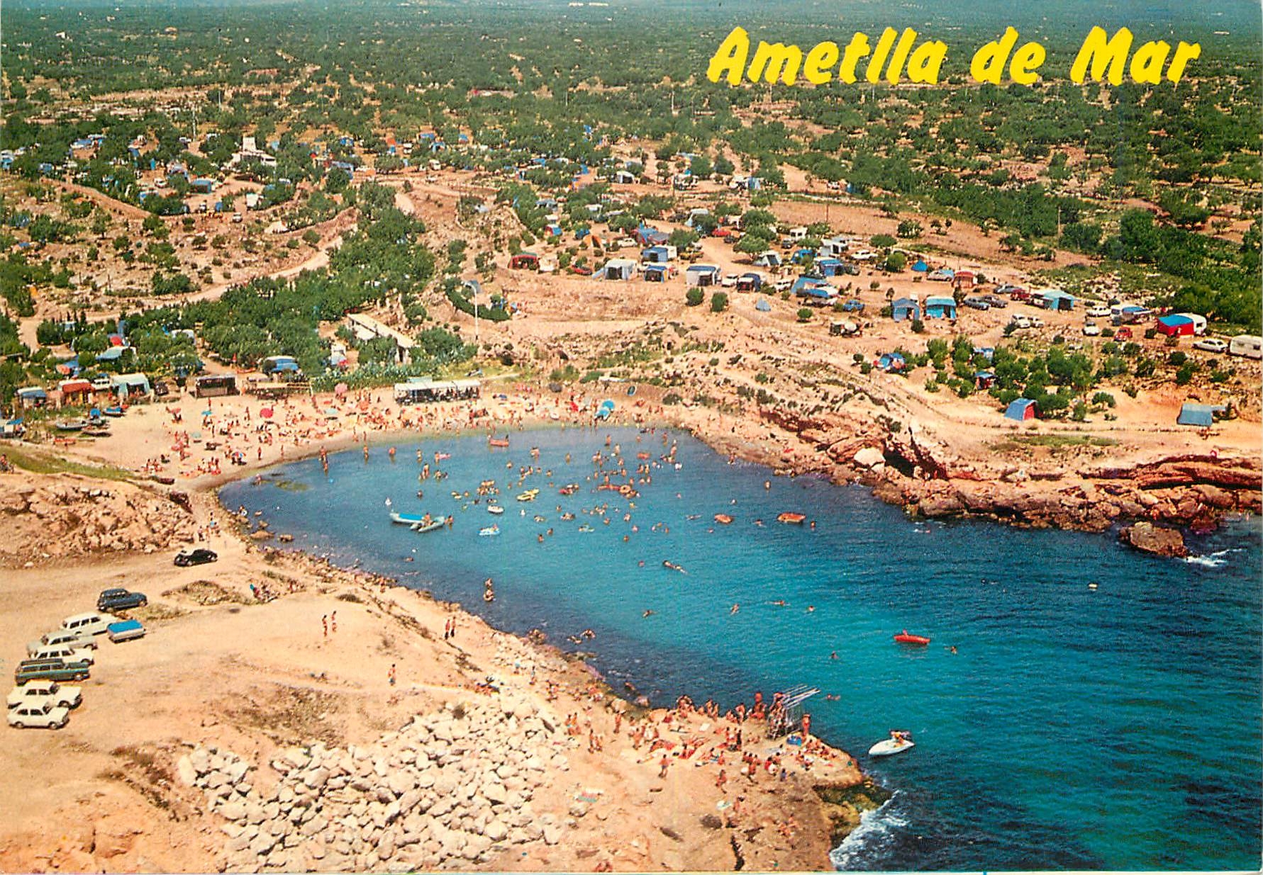 CPM Costa Dorada Tarragona Ametlla de Mar Vue aerienne 