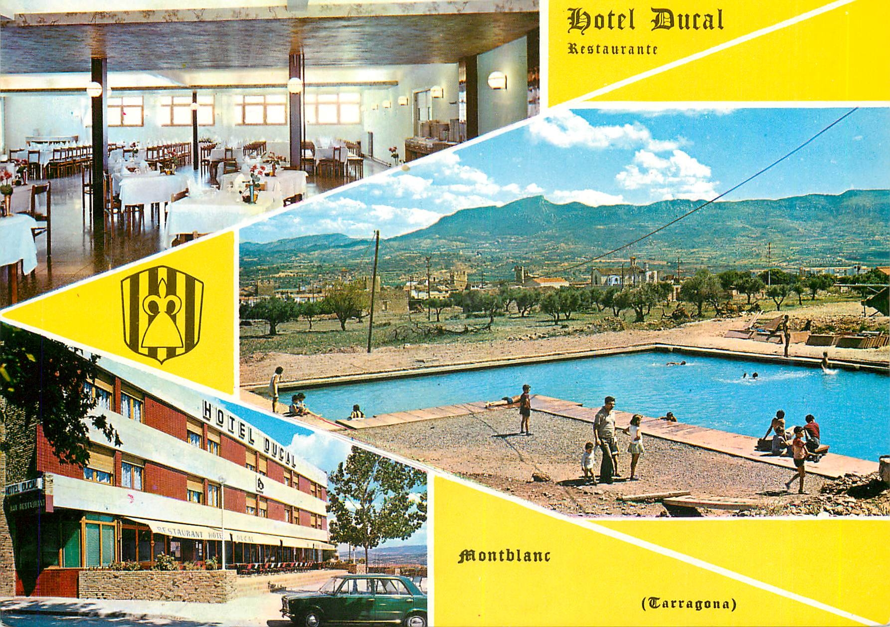 CPM Hotel Ducal Restaurante Mont Blanc Tarragona 