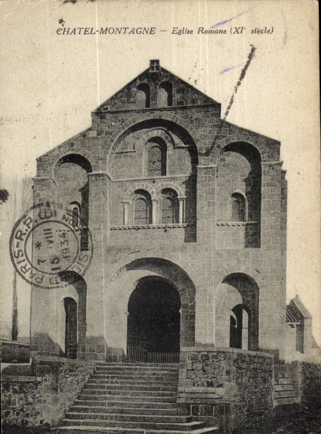 Chatel Mountain CPA Romance Church